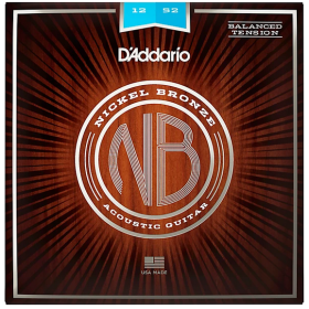 D'Addario 12/52 Nickel Bronze BT