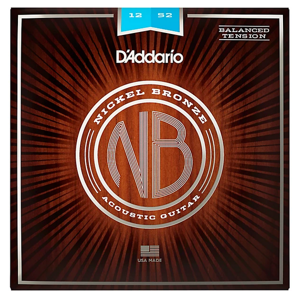 D'Addario 12/52 Nickel Bronze BT