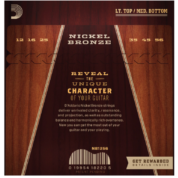 D'Addario 12/56 Nickel Bronze