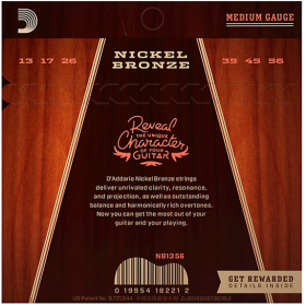 D'Addario 13/56 Nickel Bronze