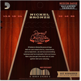 D'Addario 13.5/56 Nickel Bronze BT