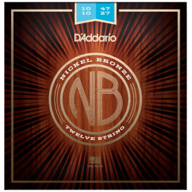 D'Addario 10/47 12 corde Nickel Bronze