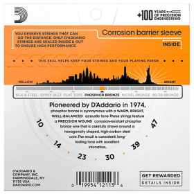 D'Addario 10/47 Phosphor Bronze