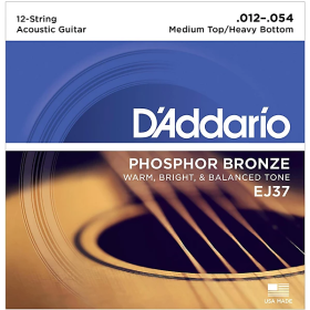 D'Addario 12/54 12 corde Phosphor Bronze