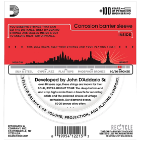 D'Addario 13/56 80/20 Bronze