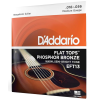 D'Addario 16/56 Flat Tops Phosphor Bronze resophonic