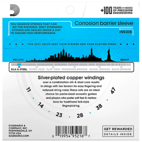 D'Addario 11/47 EJ40 Silk&Steel
