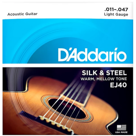 D'Addario 11/47 EJ40 Silk&Steel