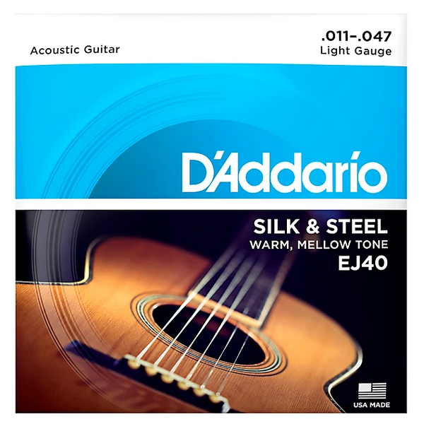 D'Addario 11/47 EJ40 Silk&Steel