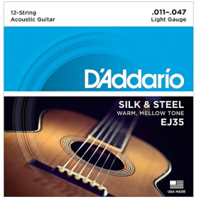D'Addario 11/47 12 corde Silk&Steel