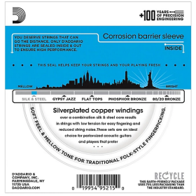D'Addario 11/47 12 corde Silk&Steel