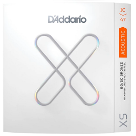 D'Addario 10/47 XS Bronze 80/20 coated