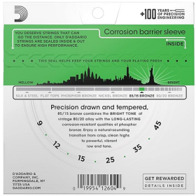 D'Addario 09/45 EZ890 Bronze