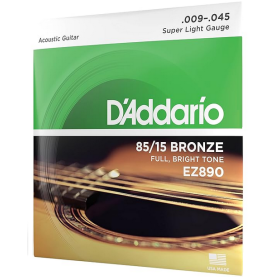 D'Addario 09/45 EZ890 Bronze