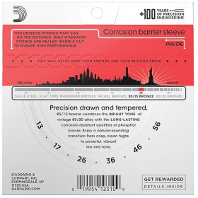 D'Addario 13/56 85/15 Bronze