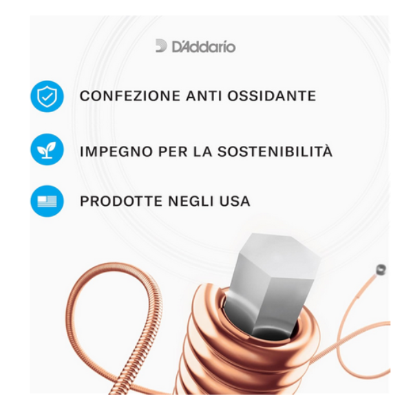 D'Addario 12/53 Phosphor Bronze 25 set bulk box