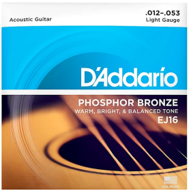 D'Addario 12/53 Phosphor Bronze 10 sets