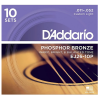 D'Addario 11/52 Phosphor Bronze 10 sets