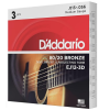 D'Addario 13/56 80/20 Bronze 3 sets