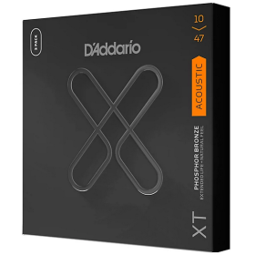 D'Addario 10/47 XT Phosphor Bronze coated 3 pack