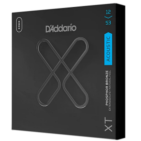 D'Addario 12/53 XT Phosphor Bronze coated 3 pack