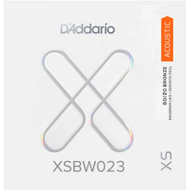 D'Addario 023 XS Bronze 80/20 coated