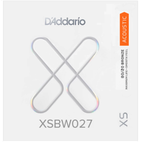 D'Addario 027 XS Bronze 80/20 coated