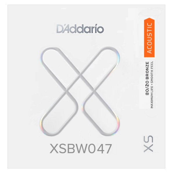 D'Addario 047 XS Bronze 80/20 coated