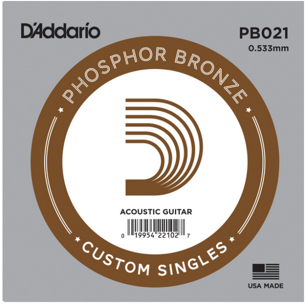 D'Addario 021 Phosphor Bronze wound