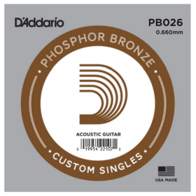 D'Addario 026 Phosphor Bronze wound