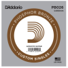 D'Addario 026 Phosphor Bronze wound
