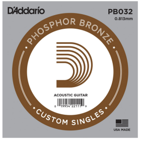 D'Addario 032 Phosphor Bronze wound