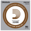 D'Addario 038 Phosphor Bronze wound