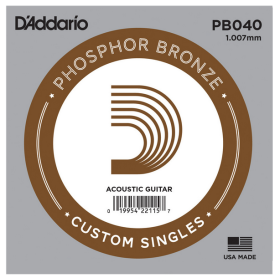D'Addario 040 Phosphor Bronze wound