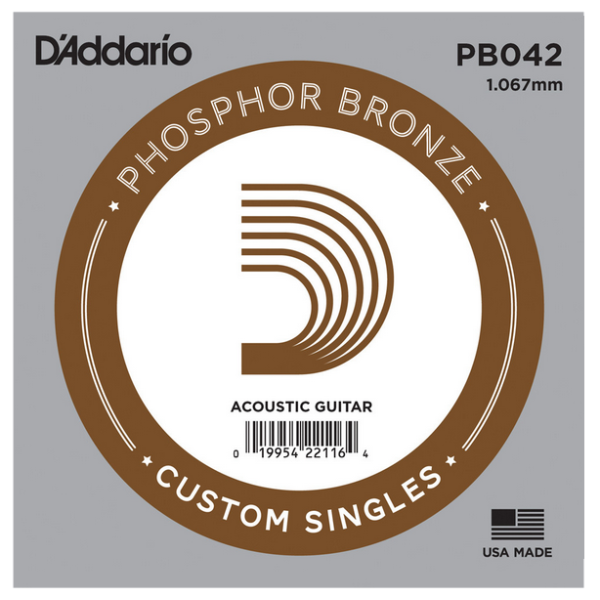 D'Addario 042 Phosphor Bronze wound