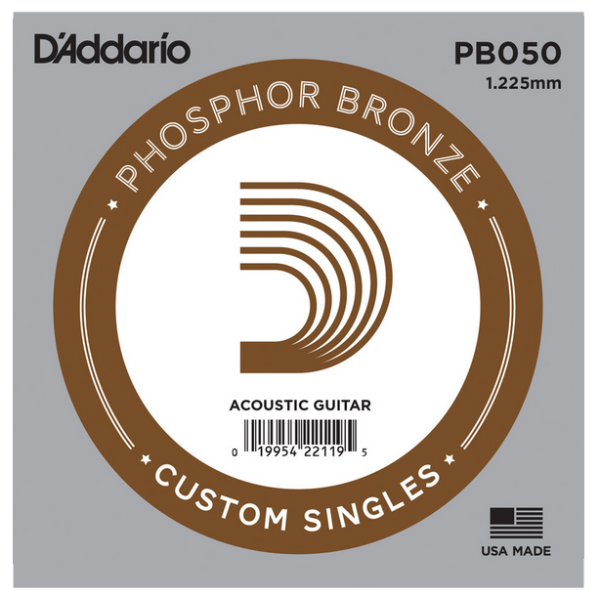 D'Addario 050 Phosphor Bronze wound