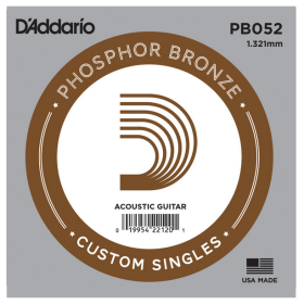 D'Addario 052 Phosphor Bronze wound