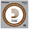 D'Addario 052 Phosphor Bronze wound