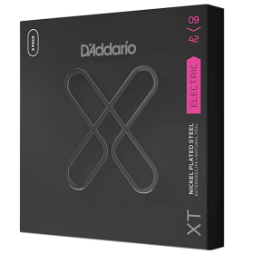 D'Addario 09/42 XT Nickel Plated Steel coated 3 pack