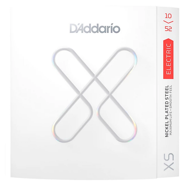 D'Addario 10/52 XS Nickel Plated Steel coated 3 pack