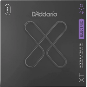 D'Addario XT 11/49 Nickel steel coated 3 pack
