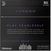 D'Addario 11/49 NYXL Nickel Plated Steel 3 sets