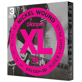 D'Addario 9.5/44 XL Nickel wound 3 sets