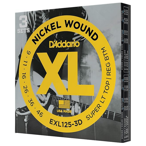 D'Addario 9/46 XL Nickel wound 3 sets